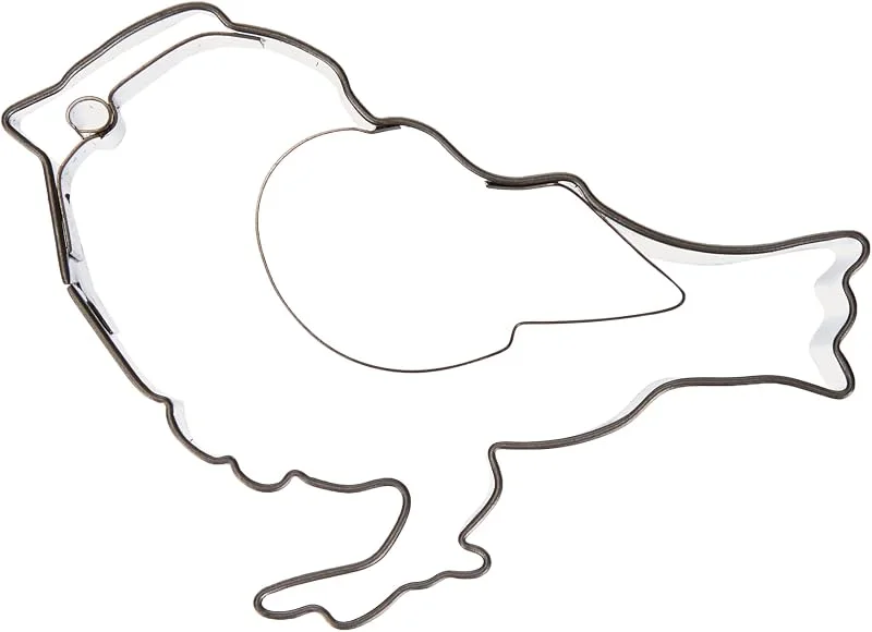 Besuche den Städter-Store Städter Ausstechform Ulmer Spatz, Edelstahl, 7 x 5.5 x 2 cm — Weihnachtskueche
