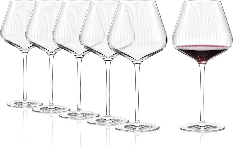 Besuche den Stölzle Lausitz-Store Stölzle Lausitz Symphony Burgunderglas Rotweinglas 710 ml, 6er-Set — Wein und Festtafel