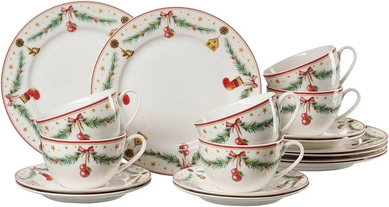 Besuche den Ritzenhoff & Breker-Store Ritzenhoff & Breker Kaffeeservice Holly, 18-teilig — Advent und Tisch