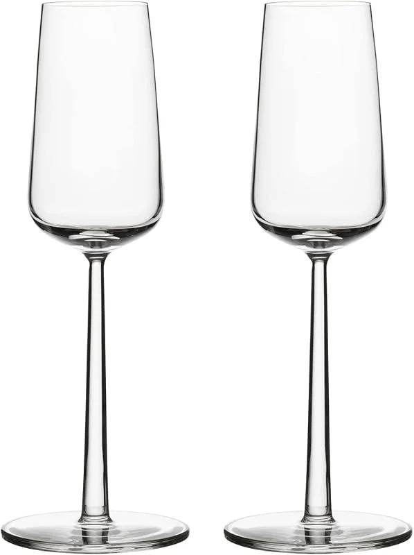 Iittala 1008576 Essence 2-er Set Champagnergläser 21 cl, Glas, Klar — Wein und Festtafel