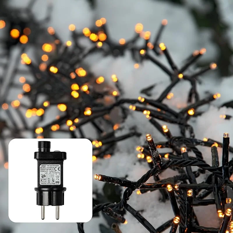 Besuche den hellum-Store hellum LED Lichterkette außen 8, 94m mit 448 LED warmweiß, mit Trafo — Weihnachtsbeleuchtung