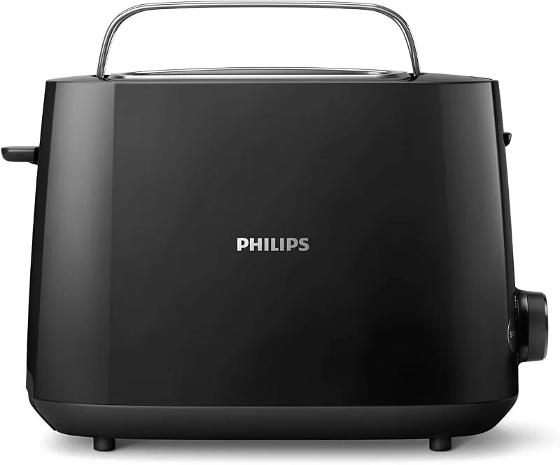 Besuche den PHILIPS-Store Philips Toaster, Schwarz, 8 Bräunungsstufen — Küche & Haushalt