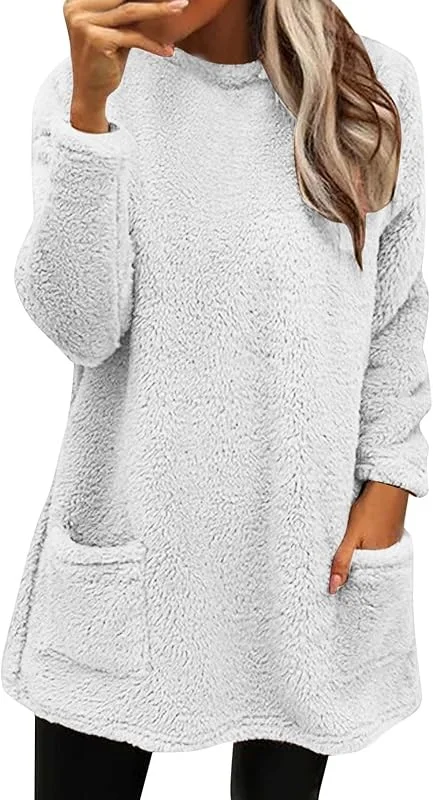 Marke: Generisch Damen Winter Warm Pullover Wintermantel Verdickung Plus Size Mantel Jacke Casual Lose Damenjacke Schwarz Hoodie Gr. 42 Baumwollpullover Pailletten Bluse Weiß Gestreift Sweatjacke Sommer Leicht — Weihnachtsmode