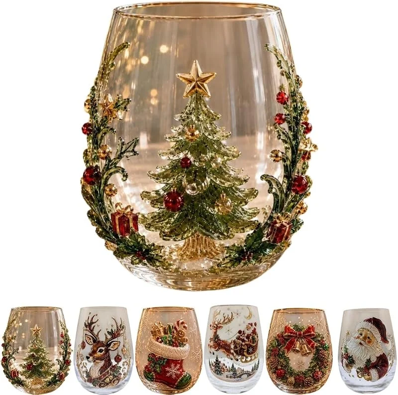 Marke: Generisch 3D-Weihnachtsbecher für festliche Getränke und Dekoration (AAA) — Advent und Tisch