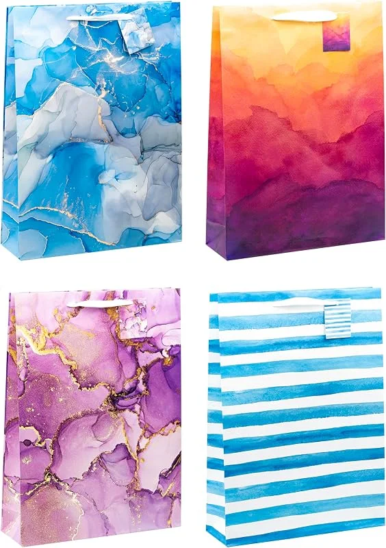 Besuche den TSI-Store TSI Geschenktüten ART DESIGN XXL, 12er Packung, Größe: XXL (HxBxT 44 x 33 x 10 cm), Art. Nr. 85177 — Geschenkverpackung