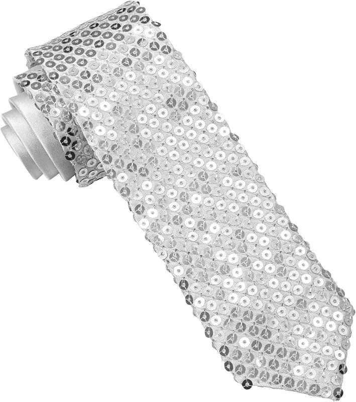 Besuche den W WIDMANN MILANO Party Fashion-Store W WIDMANN MILANO Party Fashion - Pailletten Krawatte — Weihnachtsmode