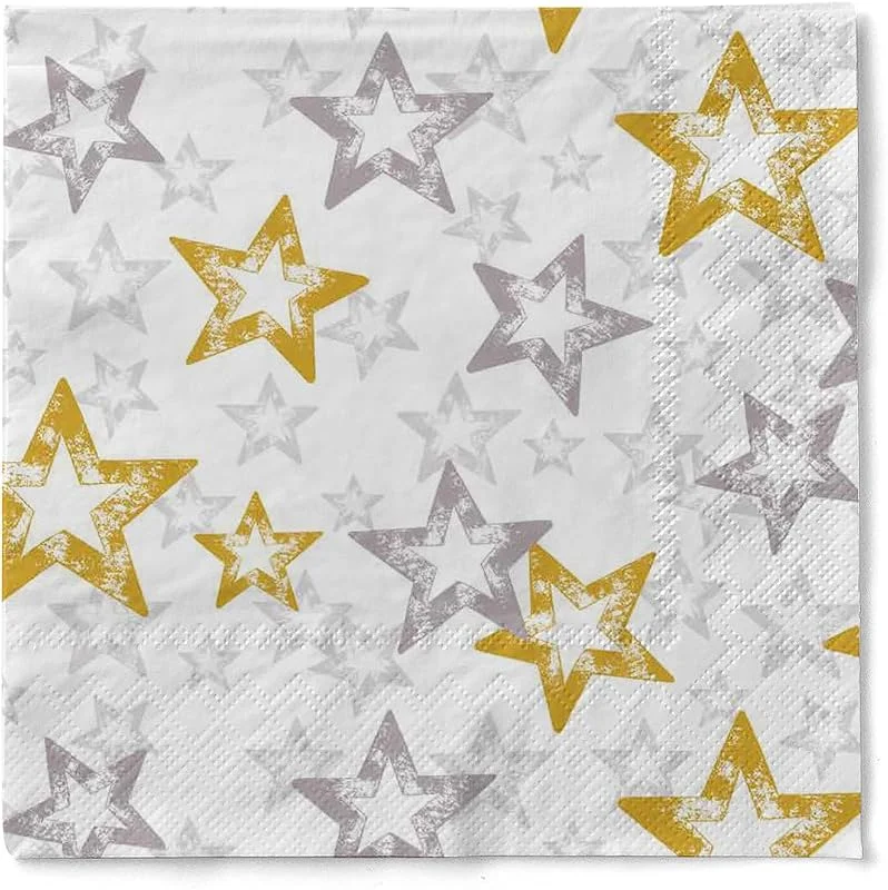 Marke: Mank Mank Tissue Servietten 3-lagig ideal für Gastronomie und Feiern Weihnachten Advent 100 Stück Allison 40 x 40 cm — Advent und Tisch