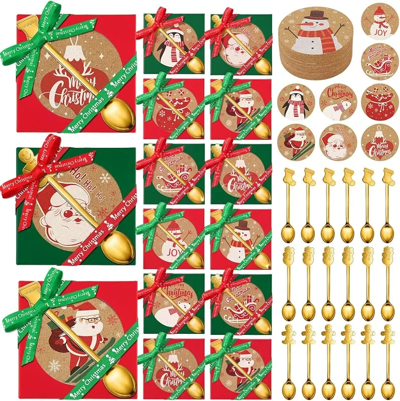 Marke: FillTouch FillTouch 18 Sets Weihnachts-Teeparty-Gastgeschenke "Merry Christmas" — Geschenkverpackung