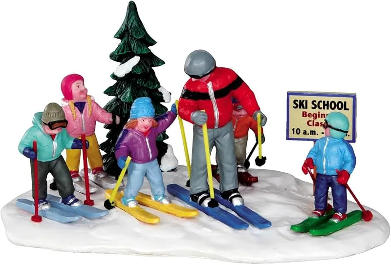 Marke: Lemax Lemax Weihnachtsdorf Skischule — Weihnachtsdeko