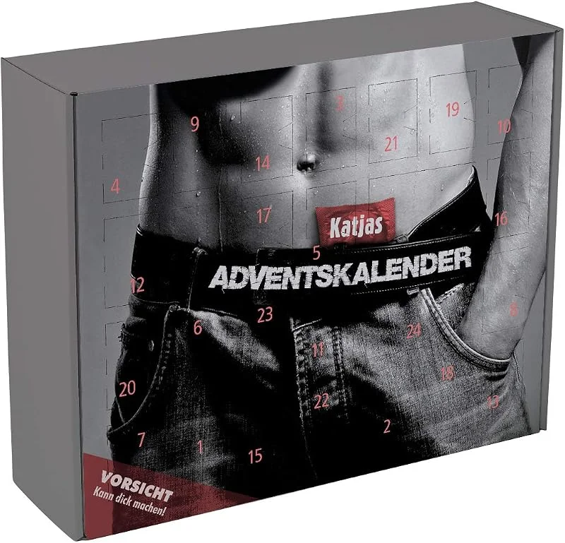 Besuche den Herz & Heim-Store Herz & Heim® Adventskalender zum Befüllen für Frauen - The body - personalisiert mit Ihrem Wunschnamen — Advent und Tisch