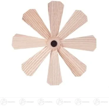 Besuche den Rudolphs Schatzkiste-Store Rudolphs Schatzkiste Ersatzteile & Bastelbedarf Flügelrad Breite x Höhe x Tiefe 11 cmx1 cmx11 cm NEU Erzgebirge Pyramidenflügel Ersatzflügel — Weihnachtsdeko
