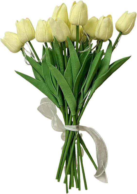 Marke: Generisch Blumen-Tischleuchte Romantische LED-Nachtlicht-Dekoration — Kerzenlicht Abendessen