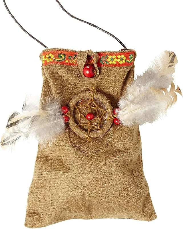 Besuche den W WIDMANN MILANO Party Fashion-Store W WIDMANN MILANO Party Fashion - Boho Umhängetasche, Kostüm Accessoire mit Federn und Perlen für Karenval und Festival — Weihnachtsmode