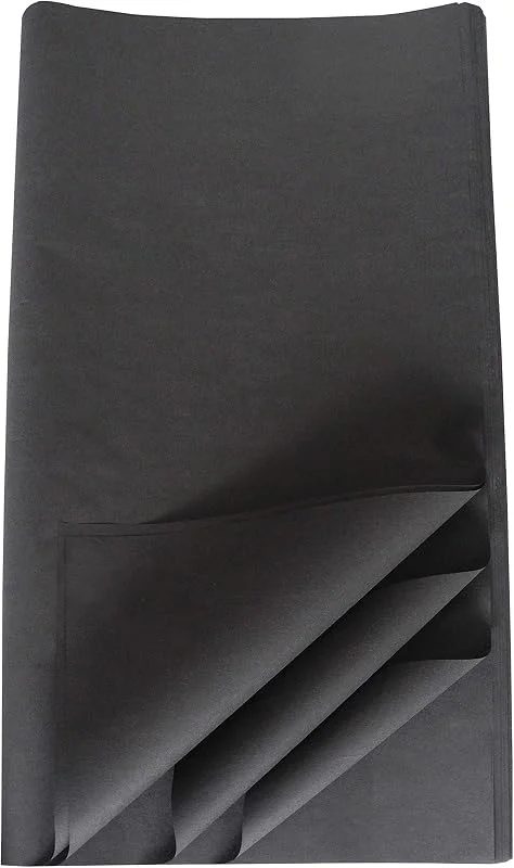 Marke: Carte Dozio Carte Dozio - Seidenpapier, Graphitgrau, 50 Blatt pro Packung, 76 x 100 cm, 37 g, m². — Geschenkverpackung