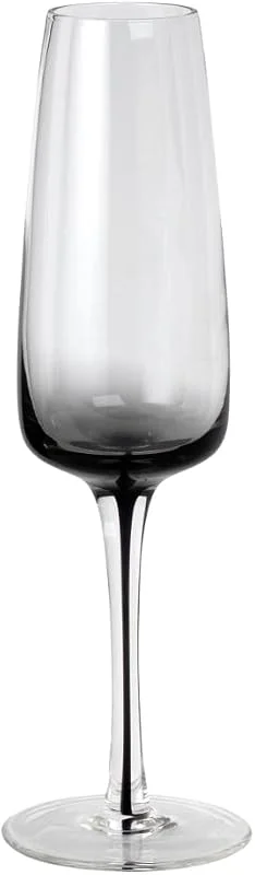 Marke: Broste Copenhagen Broste Copenhagen Champagnerglas Smoke klar, grau 0, 2 l 4er Set — Wein und Festtafel