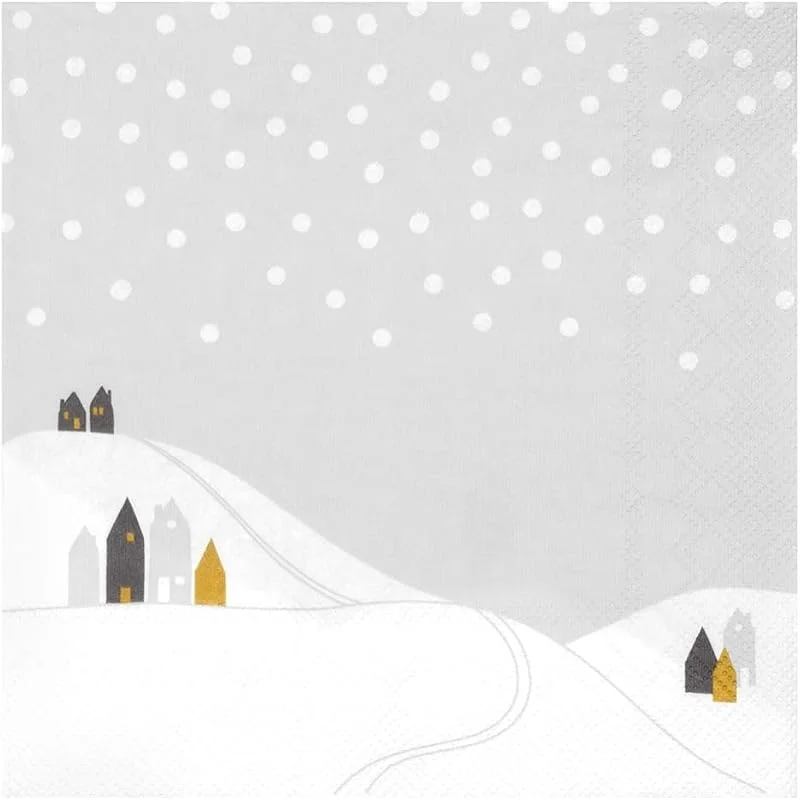 Besuche den Räder-Store Räder Servietten Schneelandschaft — Advent und Tisch