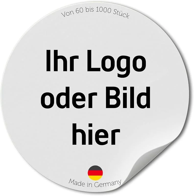 Besuche den Wraplab-Store Aufkleber selbst gestalten (60 Stück) – Personalisierte sticker — Geschenkverpackung