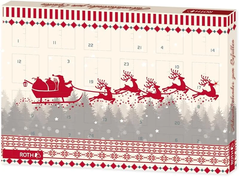 Besuche den ROTH-Store Wandkalender für Erwachsene: zum Befüllen — Advent und Tisch