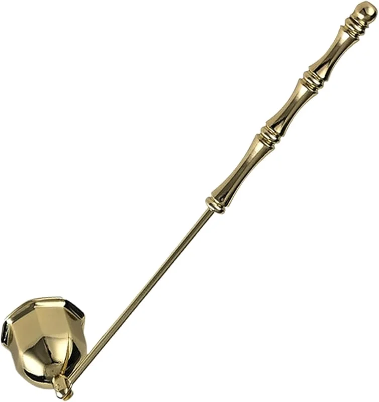 Marke: Générique Générique Kerzenlöscher im Vintage-Stil, langer Griff in Form einer Glocke, Vintage, Flamme, aus Edelstahl, für Kerzen, für Innen und Außenbereich, Haus, Küche, Hotel, Camping, Partys — Kerzenlicht Abendessen