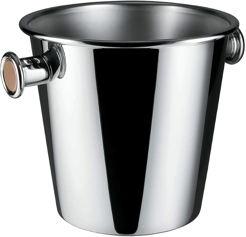 Besuche den Alessi-Store Alessi - Weinkühler mit Griffen, 700 cl, Edelstahl — Wein und Festtafel
