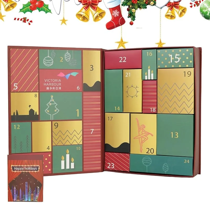 Marke: Genérico leer mit Weihnachts-Countdown Adventskalender 12 Tage — Advent und Tisch