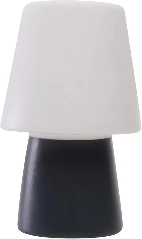 Besuche den 8 seasons-Store 8 seasons design No. 1 (Anthrazit) Mini-Leuchte Micro – 12 cm LED Dekoleuchte mit Akku & USB-C – aufladbar, kabellos & dekorativ – ideales Stimmungslicht für Innenräume — Kerzenlicht Abendessen