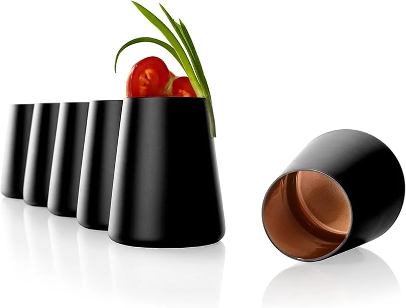 Besuche den Stölzle Lausitz-Store Stölzle Lausitz Power Becher Schwarz-Bronze Cocktailgläser 380 ml, 6er-Set — Wein und Festtafel